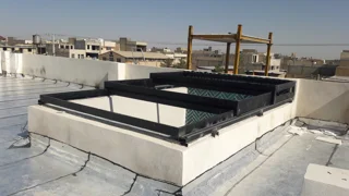 سقف شیشه ای متحرک